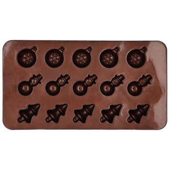 Praline & Chocolate Moulds - Merry Christmas